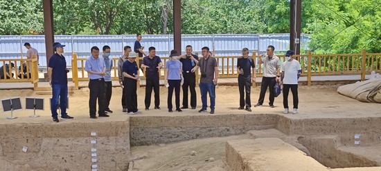 1686820583812655.jpg 5.与会专家考察仰韶村遗址第四次发掘现场.jpg
